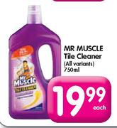Mr Muscle Tile Cleaner-750ml Each