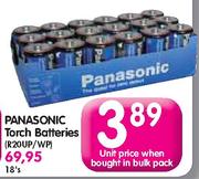 Panasonic Torch Batteries-Each