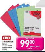 Aro Suspension Files-Per 25 Pack 