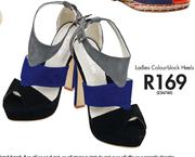 Ladies Colourblack Heels