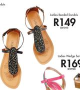 Ladies Beaded Sandals