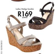 Ladies Wedge Sandals
