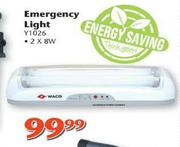 Emergency Light - 2 x 8W