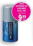 Shower To Shower Roll On-50ml