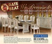 Gardenia 11 Piece Diningroom Suite