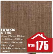 Fotakis Jute Rug 600x1100-1600x2300mm
