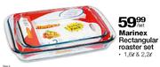 Marinex Rectangular Roaster Set-1.6l & 2.2l 