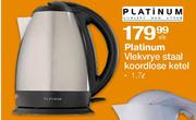 Platinum Vlekvrye Staal Koordlose Ketel-1.7l