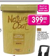 Nature Coat Finely Textured White(Inside & Outside)-20Ltr