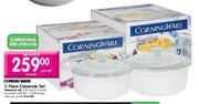 Corning Ware 2 Piece Casserole Set-per set