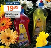 Bio Crystal Dishwashing Liquid-2 x 750ml