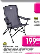 Camp Master High Backrest Chair