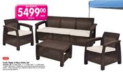 Corfu Triple 4 Piece Patio Set