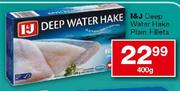 I&J Deep Water Hake Plain Fillets-400g