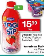 Danone Yogi Sip Drinking Yoghurt Assorted-1kg Each