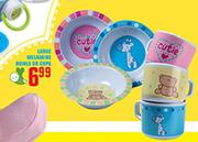 Cutie Large Melamine Bowls Or Cups
