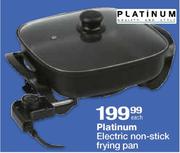 Platinum Electric Non-Stick Frying Pan-Each