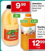 Jamaica Dairy Blend Assorted-2l Each
