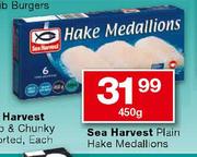 Sea Harvest Plain Hake Medallions-450g