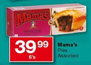 Mama's Pies Assorted-6's 