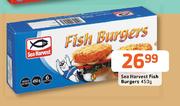 Sea Harvest Fish Burgers-450g