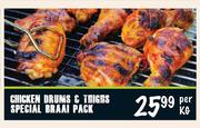 Chicken Drums & Thigns Special Braai Pack-Per Kg
