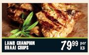 Lamb Champion Braai Chops-Per Kg