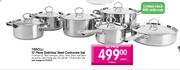 Tissolli 12 Piece Stainless Steel Cookware Set