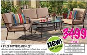 Main Stay 4 Piece Conversation Set