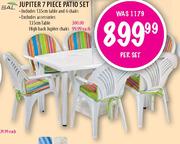 Sal Jupiter 7 Piece Patio Set