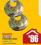 Cobolt 2 Pack Disc Locks