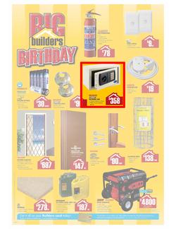 Builders Warehouse : Big Builders Birthday (23 Sep - 7 Oct) - KZN Only, page 6