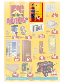 Builders Warehouse : Big Builders Birthday (23 Sep - 7 Oct) - KZN Only, page 6