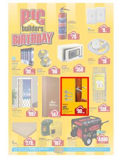 Builders Warehouse : Big Builders Birthday (23 Sep - 7 Oct) - KZN Only, page 6