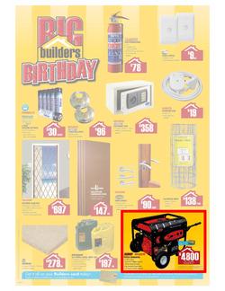 Builders Warehouse : Big Builders Birthday (23 Sep - 7 Oct) - KZN Only, page 6