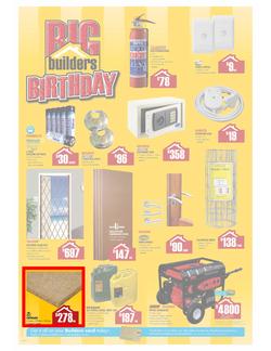Builders Warehouse : Big Builders Birthday (23 Sep - 7 Oct) - KZN Only, page 6