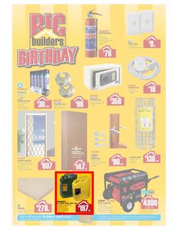 Builders Warehouse : Big Builders Birthday (23 Sep - 7 Oct) - KZN Only, page 6