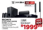 Sony 5.1 DVD Home Theatre System (DAV-TZ530)