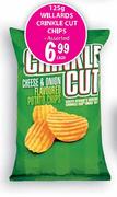 Willards Crinkle Cut Chips-125g Each
