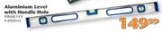 Aluminium Level With Handle Hole-WMAL145