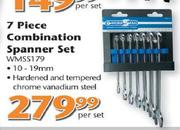 Combination Spanner Set-7 Piece Per Set(WMSS179)