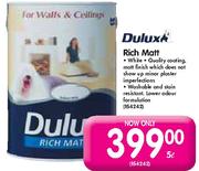 Dulux Rich Matt White-5ltr