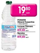 Powafix Mineral Turpentine-750ml