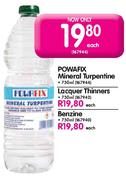 Powafix Lacquer Thinners-750ml