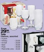 Tulip Whisky Glasses - 4 Pack