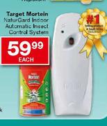 Target Mortein Naturgard Indoor Automatic Insect Control System-Each