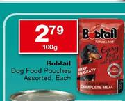 Bobtail Dog Food Pouches Assorted-100g 