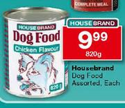 Housebrand Dog Food Assorted-820g Each