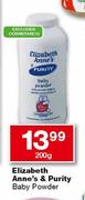 Elizabeth Anne's Purity Baby Powder-200g