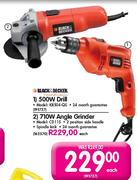 Black & Decker 500W Drill-KR504-GS